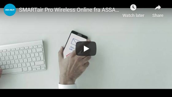 SMARTair Pro Wireless Online fra ASSA ABLOY