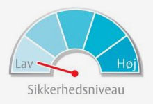 Laveste sikkerhedsniveau Laveste sikkerhedsniveau