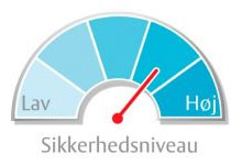 Næsthøjeste sikkerhedsniveau Næsthøjeste sikkerhedsniveau